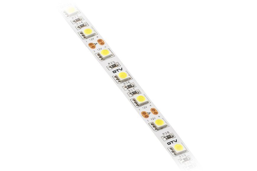 Стрічка світлодіодна GTV Flash 5050 300 діодів 72W т/б 10 мм бухта 5м LD-5050-300-20-CB фото