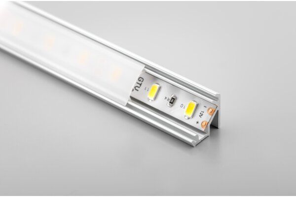 Кришка GTV до LED-профілю 2м Молочний EOL PA-OSMLGLAX-00 фото