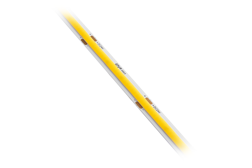 Стрічка світлодіодна GTV COB 2400 діодів 24V 10W/1м. н/б бухта 50м LD-COB24V-20-NEPQN-50 фото