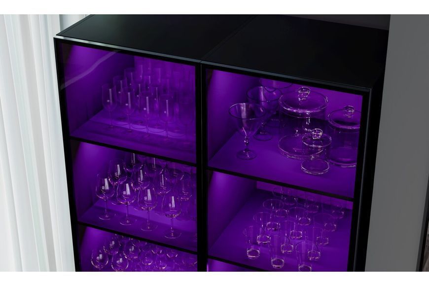Світильник GTV ClariUV 763 мм, корпус 80 см, датчик руху 1S + UVC, DC12V, 5.7W, 364 lm, 3000K, антрацит LD-CLARI80WW1SR-80 фото