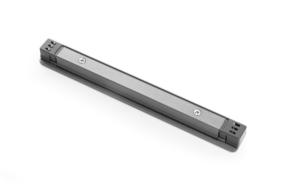 Система GTV TRACKO "A" Світильник трековий STRIP 1, DC 24 V, 7 W, IP20, 3000K Теплий, алюміній / PC, колір: антрацит LD-TRACS1WW-80 фото