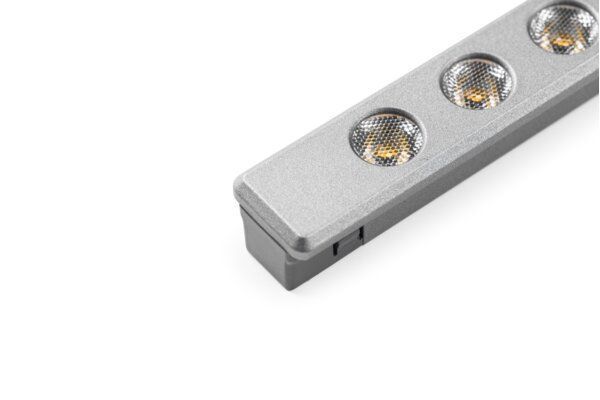 Система GTV TRACKO "A" Світильник трековий STRIP 1, DC 24 V, 7 W, IP20, 3000K Теплий, алюміній / PC, колір: антрацит LD-TRACS1WW-80 фото