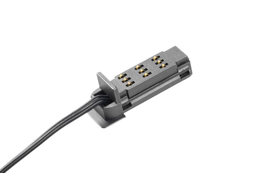 Система GTV TRACKO "A" Кінцевий модуль живлення DC 24 V, 5 A, кабель 1,5 м, PC, + заглушка, колір: антрацит LD-TRACON-80 фото