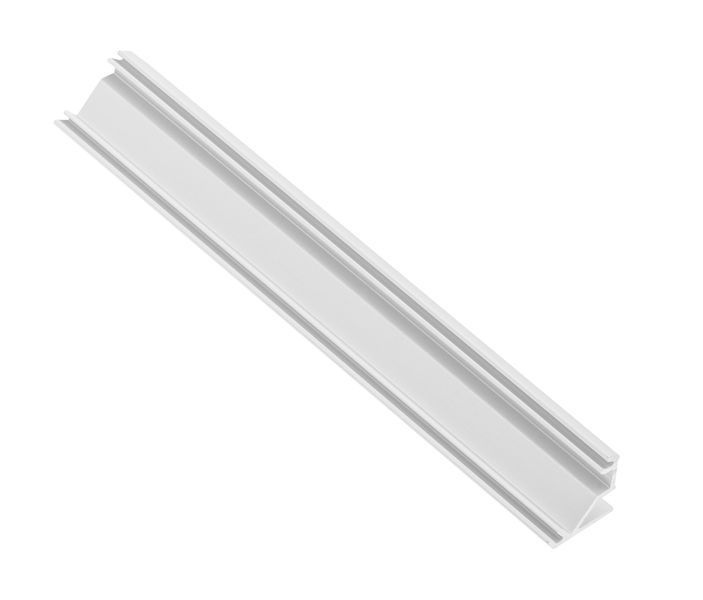 LED-профіль GTV кутовий накладний 3м Білий PA-GLAXNKKT3M-AL-10 фото