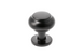 Ручка кнопка GTV STILO d 22 мм Чорний матовий UZ-STILO-160-18 фото 1