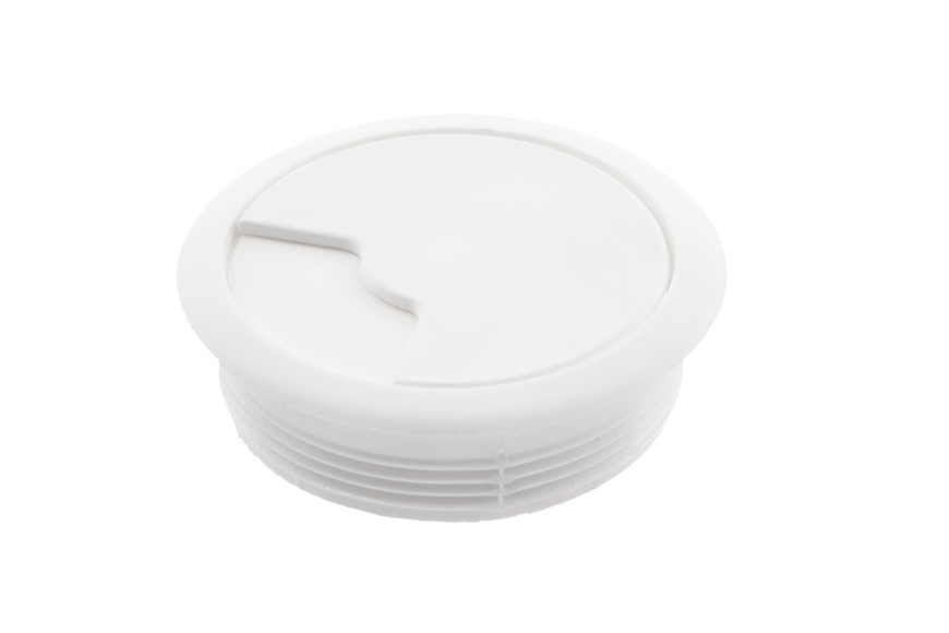 Пропуск для кабелів GTV d 60 пластик Біла PM-PLFI60-10 фото