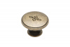 Ручка кнопка GTV OLBIA d 23 мм, бронза (GZ-OLBIA-1-04)_01