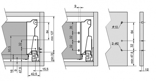 Висувна система MODERN BOX L-350 середній (PB-D-KPL350B)_07