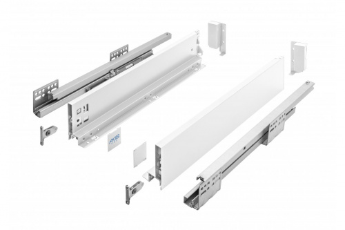 Висувна система AXIS PRO l-600 мм низький H84 Білий