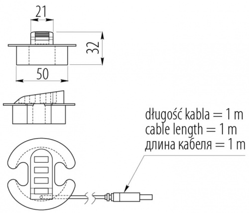 Адаптер GTV для USB сірий (HB-USB-4X-80)_01