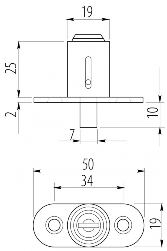 Замок GTV кнопковий для розсувних дверей (ZZ-B0-105-01)_02