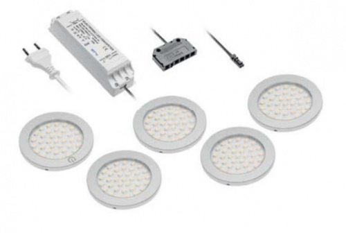 Комплект 5 світильники LED Castello, теплий білий (LD-Z5CSCB-53)_01